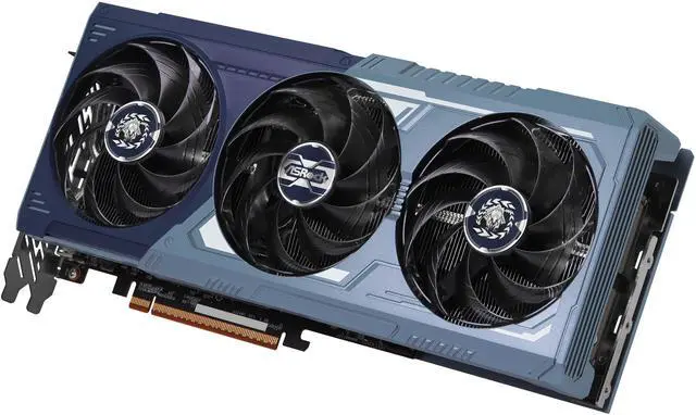 Alt view image 8 of 11 - ASRock Monster Hunter Wilds Radeon RX 9070 XT 16GB GDDR6 PCI Express 5.0 x16 Graphics Card RX9070XT MH 16G