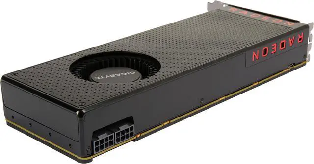 Alt view image 5 of 6 - GIGABYTE Radeon RX Vega 56 8GB HBM2 PCI Express 3.0 x16 CrossFireX Support ATX Graphics Card GV-RXVEGA56-8GD-B