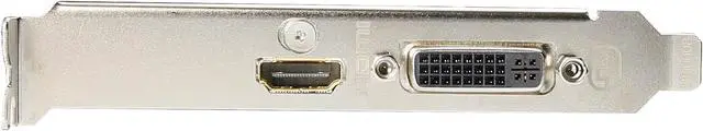 Alt view image 3 of 4 - GIGABYTE GeForce GT 710 2GB DDR5 PCI Express 2.0 x8 Low Profile Graphics Card GV-N710D5-2GL