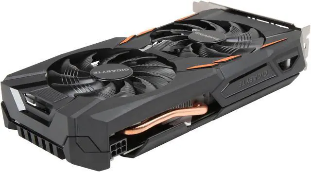 Alt view image 5 of 6 - GIGABYTE GeForce GTX 1050 Ti 4GB GDDR5 PCI Express 3.0 x16 ATX Graphics Card GV-N105TWF2OC-4GD