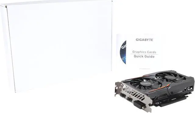 Alt view image 5 of 5 - GIGABYTE GeForce GTX 1050 2GB GDDR5 PCI Express 3.0 x16 ATX Graphics Card GV-N1050OC-2GD