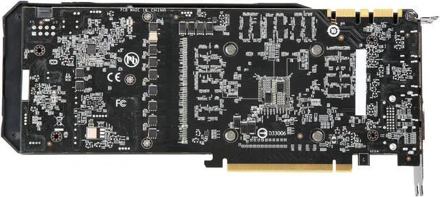 Alt view image 4 of 6 - GIGABYTE GeForce GTX 1080 8GB GDDR5X PCI Express 3.0 x16 SLI Support ATX Graphics Card GV-N1080TTOC-8GD
