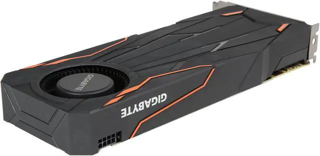 Alt view image 5 of 6 - GIGABYTE GeForce GTX 1080 8GB GDDR5X PCI Express 3.0 x16 SLI Support ATX Graphics Card GV-N1080TTOC-8GD