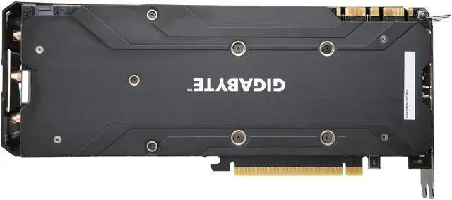 Alt view image 5 of 6 - GIGABYTE GeForce GTX 1080 8GB GDDR5X PCI Express 3.0 x16 SLI Support ATX Graphics Card GV-N1080WF3OC-8GD