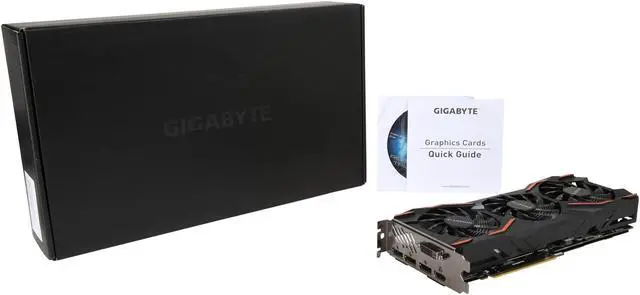 Alt view image 7 of 6 - GIGABYTE GeForce GTX 1080 8GB GDDR5X PCI Express 3.0 x16 SLI Support ATX Graphics Card GV-N1080WF3OC-8GD