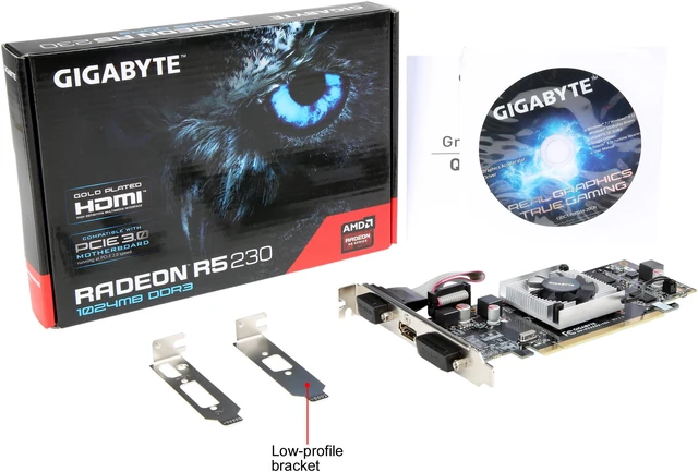Radeon R5 Graphics Card Refurbished: GIGABYTE Ultra Durable 2 Series Radeon R5 230 Graphics ...