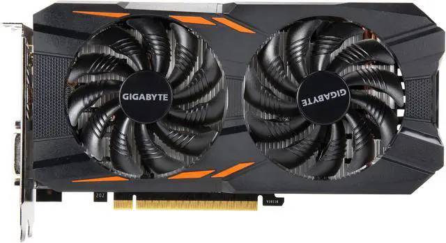 Alt view image 2 of 6 - GIGABYTE GeForce GTX 1050 2GB GDDR5 PCI Express 3.0 x16 ATX Graphics Card GV-N1050WF2OC-2GD