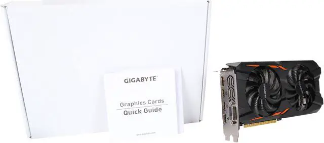 Alt view image 6 of 6 - GIGABYTE GeForce GTX 1050 2GB GDDR5 PCI Express 3.0 x16 ATX Graphics Card GV-N1050WF2OC-2GD