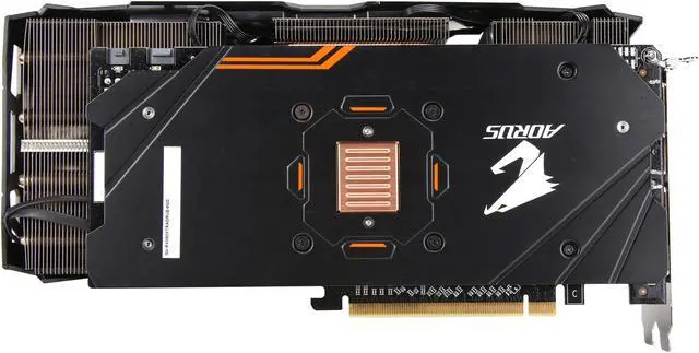 Alt view image 4 of 7 - GIGABYTE AORUS Radeon RX 580 8GB GDDR5 PCI Express 3.0 x16 CrossFireX Support ATX Graphics Card GV-RX580XTRAORUS-8GD