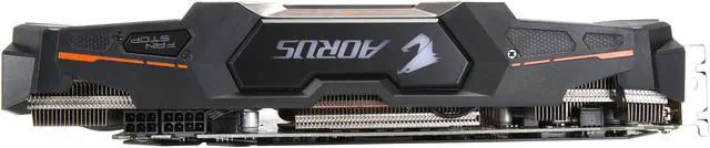 Alt view image 5 of 7 - GIGABYTE AORUS Radeon RX 580 8GB GDDR5 PCI Express 3.0 x16 CrossFireX Support ATX Graphics Card GV-RX580XTRAORUS-8GD