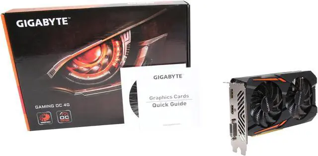 Alt view image 6 of 6 - GIGABYTE Radeon RX 560 4GB GDDR5 CrossFireX Support ATX Graphics Card GV-RX560GAMING OC-4GD