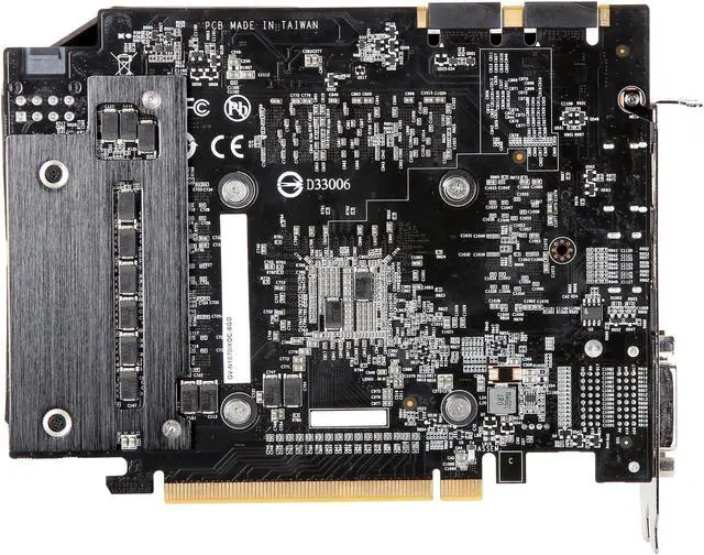 Alt view image 4 of 6 - GIGABYTE GeForce GTX 1070 8GB GDDR5 PCI Express 3.0 x16 SLI Support ATX Graphics Card GV-N1070IXOC-8GD