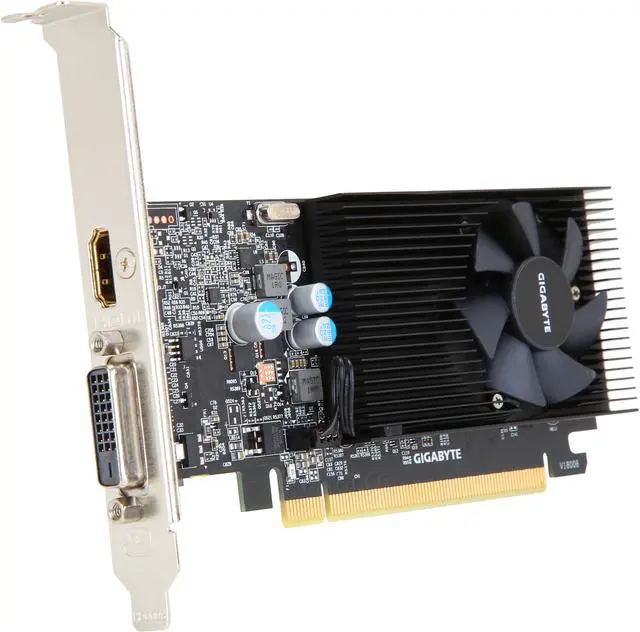 Alt view image 8 of 12 - GIGABYTE GeForce GT 1030 Low Profile D4 2G DirectX 12 GV-N1030D4-2GL Graphics Card