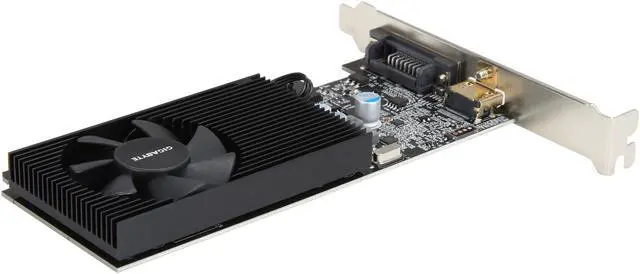 Alt view image 12 of 12 - GIGABYTE GeForce GT 1030 Low Profile D4 2G DirectX 12 GV-N1030D4-2GL Graphics Card