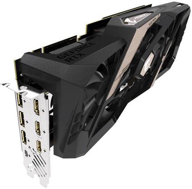 Alt view image 6 of 11 - GIGABYTE AORUS GeForce RTX 2080 TI DirectX 12 GV-N208TAORUS X-11GC Video Card