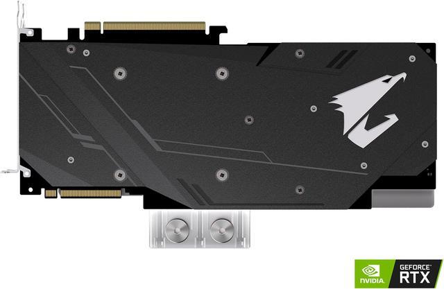 Alt view image 4 of 7 - GIGABYTE AORUS GeForce RTX 2080 XTREME WATERFORCE WB 8G Graphics Card, Pre-Installed Waterblock, 8GB 256-Bit GDDR6, GV-N2080AORUSX WB-8GC Video Card