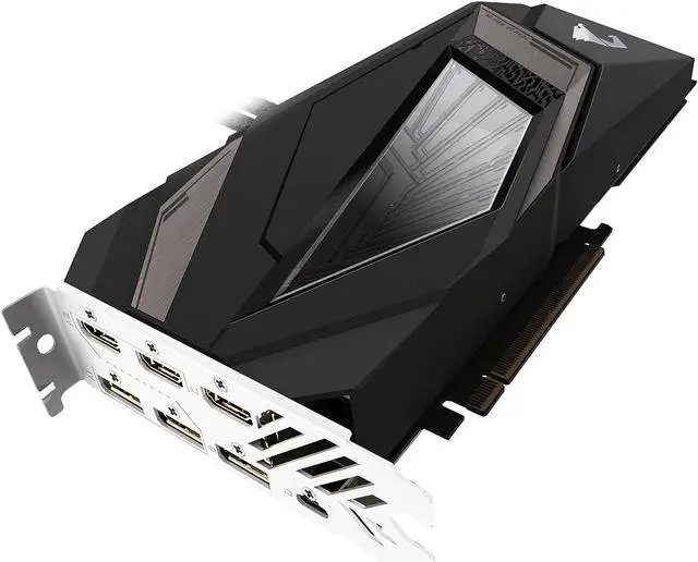 Alt view image 5 of 9 - GIGABYTE AORUS GeForce RTX 2080 XTREME WATERFORCE 8G Graphics Card, 240mm AIO with RGB Fans, 8GB 256-Bit GDDR6, GV-N2080AORUSX W-8GC Video Card