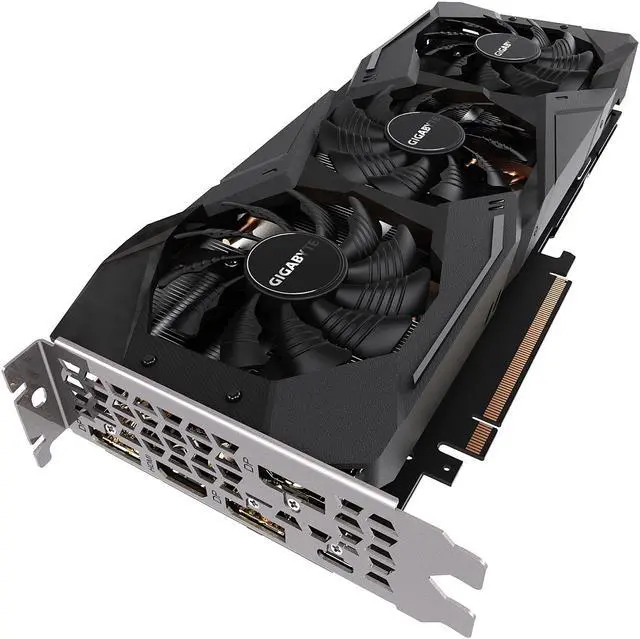 Alt view image 6 of 10 - GIGABYTE GeForce RTX 2070 WINDFORCE 8G Graphics Card, 3 x WINDFORCE Fans, 8GB 256-Bit GDDR6, GV-N2070WF3-8GC Video Card