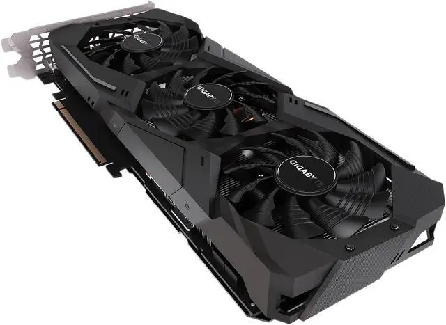 Alt view image 3 of 10 - GIGABYTE GeForce RTX 2070 WINDFORCE 8G Graphics Card, 3 x WINDFORCE Fans, 8GB 256-Bit GDDR6, GV-N2070WF3-8GC Video Card