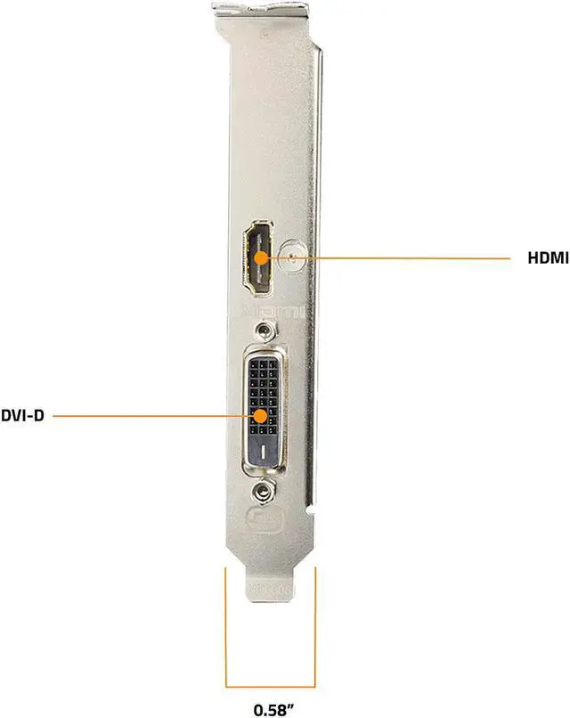 Alt view image 5 of 10 - GIGABYTE GeForce GT 1030 2GB DDR4 Low Profile Graphics Card GV-N1030D4-2GL