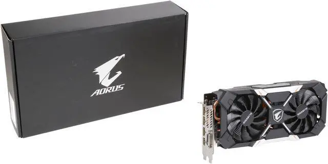 Alt view image 5 of 5 - GIGABYTE AORUS GeForce GTX 1060 6GB GDDR5 PCI Express 3.0 x16 ATX Graphics Card GV-N1060AORUS X-6GD REV2.0