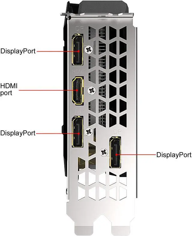 Alt view image 5 of 5 - GIGABYTE GeForce RTX 2060 WINDFORCE OC 6G Graphics Card, 2 x WINDFORCE Fans, 6GB 192-Bit GDDR6, GV-N2060WF2OC-6GD Video Card