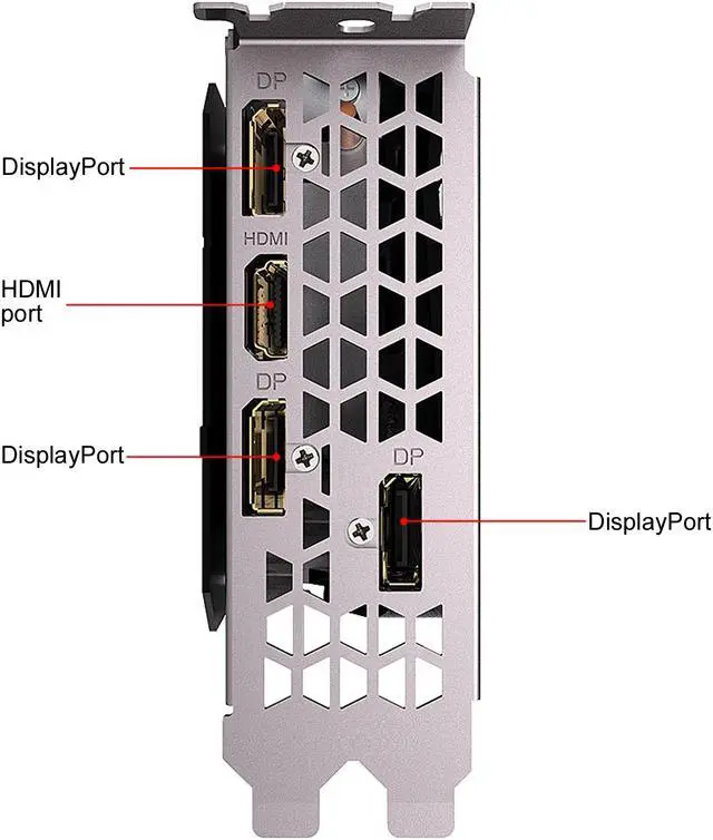 Alt view image 4 of 4 - GIGABYTE Geforce RTX 2060 Gaming OC 6G Graphics Card, 3 x WINDFORCE Fans, 6GB 192-Bit GDDR6, GV-N2060GAMING OC-6GD Video Card