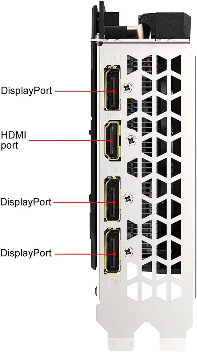 Alt view image 6 of 8 - GIGABYTE GeForce GTX 1660 Ti OC 6G Graphics Card, 2 x WINDFORCE Fans, 6GB 192-Bit GDDR6, GV-N166TOC-6GD Video Card