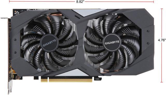 GIGABYTE GeForce GTX 1660 OC 6G Graphics Card, 2 x