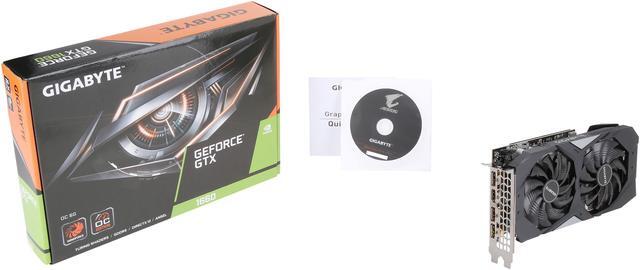 Alt view image 14 of 14 - GIGABYTE GeForce GTX 1660 OC 6G Graphics Card, 2 x WINDFORCE Fans, 6GB 192-Bit GDDR5, GV-N1660OC-6GD Video Card