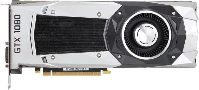 Alt view image 2 of 6 - GIGABYTE GeForce GTX 1080 FE 8GB GDDR5X PCI Express 3.0 x16 SLI Support ATX Graphics Card GV-N1080D5X-8GD-B