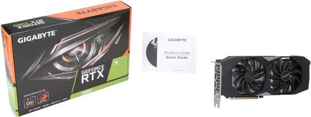 Alt view image 7 of 7 - GIGABYTE GeForce RTX 2060 6GB GDDR6 PCI Express 3.0 x16 ATX Graphics Card GV-N2060WF2OC-6GD R2