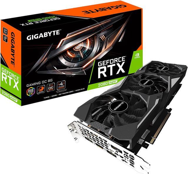 Alt view image 9 of 10 - GIGABYTE GeForce RTX 2080 Super GAMING OC 8G Graphics Card, 3 x WINDFORCE Fans, 8GB 256-Bit GDDR6, GV-N208SGAMING OC-8GC Video Card