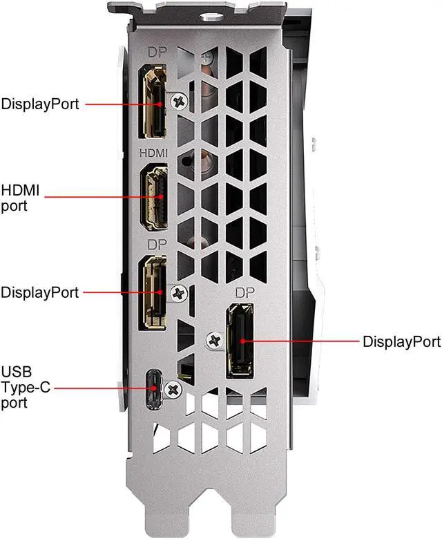 Alt view image 9 of 9 - GIGABYTE GeForce RTX 2070 Super GAMING OC WHITE 8G Graphics Card, 3 x WINDFORCE Fans, 8GB 256-Bit GDDR6, GV-N207SGAMINGOC WHITE-8GC Video Card