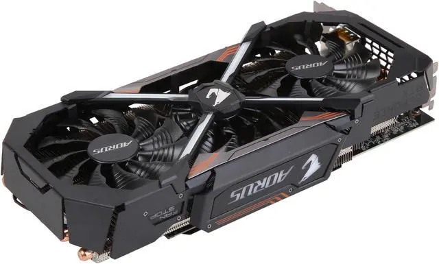 Alt view image 5 of 6 - GIGABYTE AORUS GeForce RTX 2060 6GB GDDR6 PCI Express 3.0 x16 ATX Graphics Card GV-N2060AORUS X-6GC