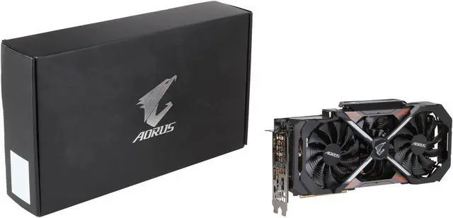 Alt view image 6 of 6 - GIGABYTE AORUS GeForce RTX 2060 6GB GDDR6 PCI Express 3.0 x16 ATX Graphics Card GV-N2060AORUS X-6GC