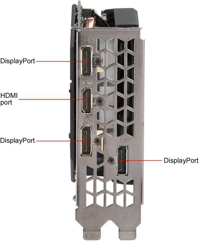 Alt view image 3 of 6 - GIGABYTE GeForce RTX 2060 6GB GDDR6 PCI Express 3.0 x16 ATX Graphics Card GV-N2060OC-6GD