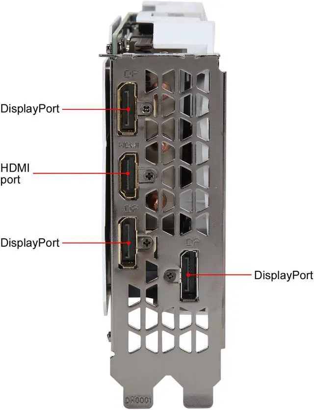 Alt view image 3 of 5 - GIGABYTE GeForce RTX 2060 SUPER 8GB GDDR6 PCI Express 3.0 x16 ATX Graphics Card GV-N206SGAMINGOC WHITE-8GD