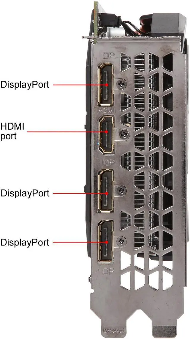 Alt view image 2 of 5 - GIGABYTE GeForce GTX 1660 Ti 6GB GDDR6 PCI Express 3.0 x16 ATX Graphics Card GV-N166TOC-6GD