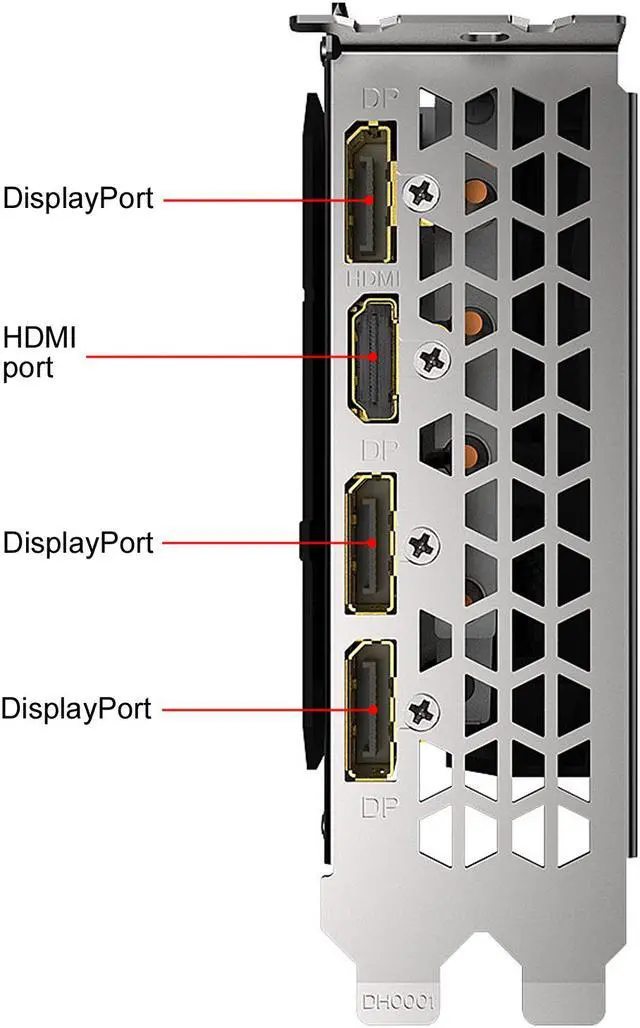 Alt view image 7 of 7 - GIGABYTE GeForce RTX 2060 6GB GDDR6 PCI Express 3.0 x16 ATX Graphics Card GV-N2060GAMINGOC PRO-6GD Ver 2.0