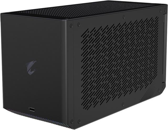 AORUS RTX 2080 Ti Gaming Box (eGPU), Embedded Geforce RTX 2080 Ti, Thunderbolt 3 Plug and Play, Quiet and Silent Waterforce Cooling System, Dual Thunderbolt 3 Controller, Support for PD (up to 100W), x USB 3.0 GV-N208TIXEB ...