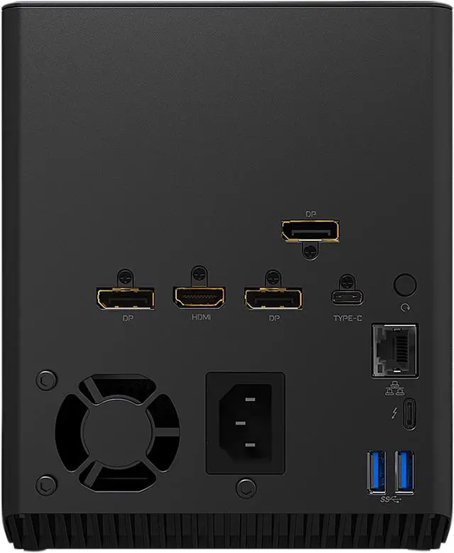 Alt view image 4 of 10 - AORUS RTX 2080 Ti Gaming Box (eGPU), Embedded Geforce RTX 2080 Ti, Thunderbolt 3 Plug and Play, Custom Quiet and Silent Waterforce AIO Cooling System, Dual Thunderbolt 3 Controller, Support for PD (up to 100W), 3 x USB 3.0 GV-N208TIXEB-11GC