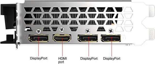 Alt view image 5 of 6 - GIGABYTE GeForce GTX 1660 SUPER MINI ITX OC 6G Graphics Card, 170mm Compact Size, 6GB 192-Bit GDDR6, GV-N166SIXOC-6GD Video Card