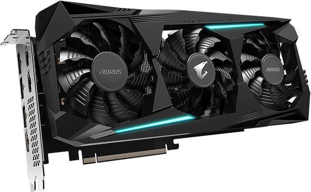 Alt view image 4 of 6 - GIGABYTE AORUS Radeon RX 5700 XT 8G Graphics Card, PCIe 4.0, 8GB 256-Bit GDDR6, GV-R57XTAORUS-8GD Video Card
