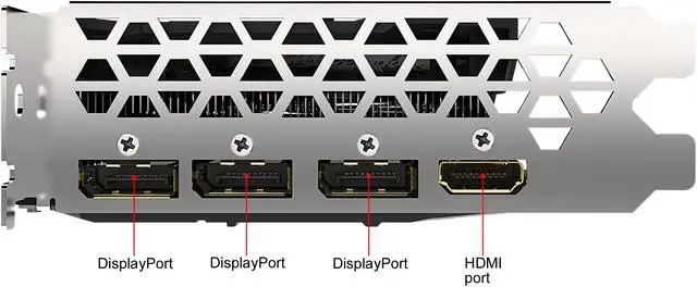 Alt view image 5 of 8 - GIGABYTE Radeon RX 5500 XT 4GB GDDR6 PCI Express 4.0 x16 ATX Graphics Card GV-R55XTOC-4GD