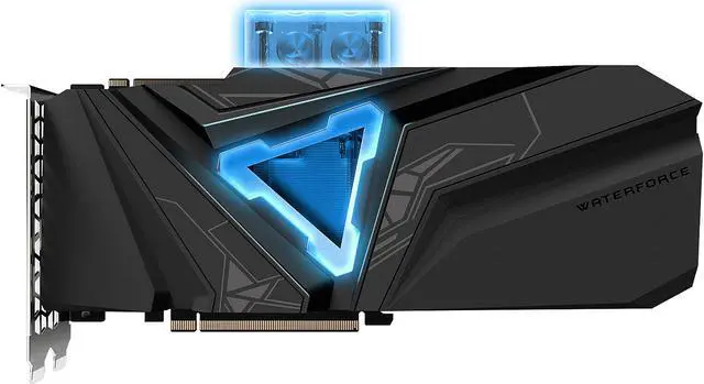 Alt view image 2 of 8 - GIGABYTE GeForce RTX 2080 SUPER GAMING OC WATERFORCE WB 8G Graphics Card, Water Block Cooling System, 8GB 256-Bit GDDR6, GV-N208SGAMINGOC WB-8GD Video Card