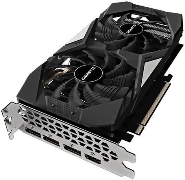 Alt view image 4 of 7 - GIGABYTE Radeon RX 5600 XT WINDFORCE OC 6G Graphics Card, 2 x WINDFORCE Fans, 6GB 192-Bit GDDR6, GV-R56XTWF2OC-6GD Video Card