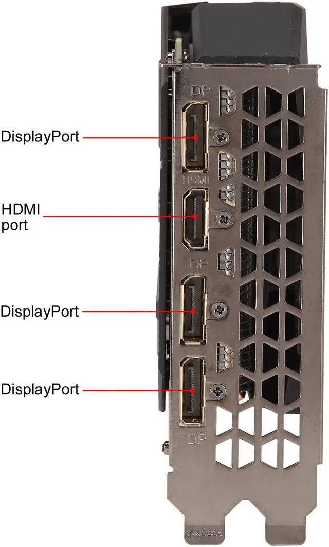 Alt view image 3 of 6 - GIGABYTE GeForce GTX 1660 Ti 6GB GDDR6 PCI Express 3.0 x16 ATX Graphics Card GV-N166TWF2OC-6GD