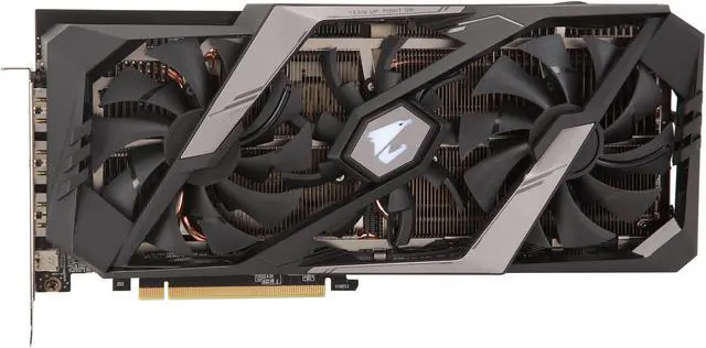 Alt view image 4 of 5 - GIGABYTE AORUS GeForce RTX 2060 SUPER 8GB GDDR6 PCI Express 3.0 x16 ATX Graphics Card GV-N206SAORUS-8GC