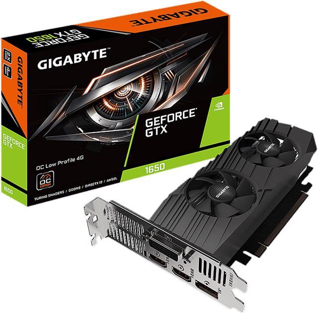 Alt view image 6 of 6 - GIGABYTE GeForce GTX 1650 4GB GDDR6 PCI Express 3.0 x16 Low Profile Ready Graphics Card GV-N1656OC-4GL